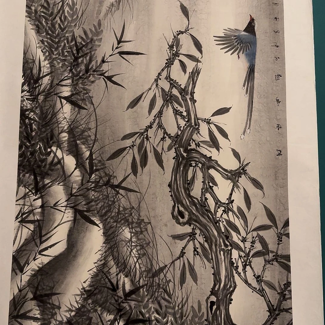 国画董老师作品画作