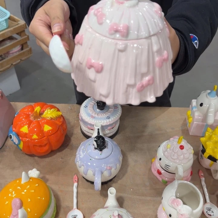 全新正版 釉下彩高温瓷 原单尾货