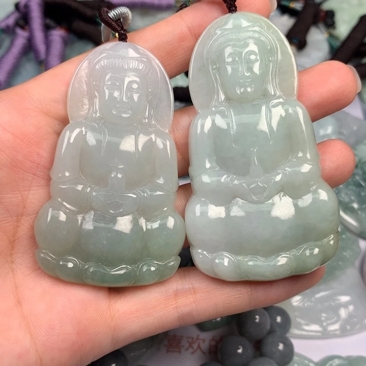 呵***宝翡翠未镶嵌颈饰翡翠