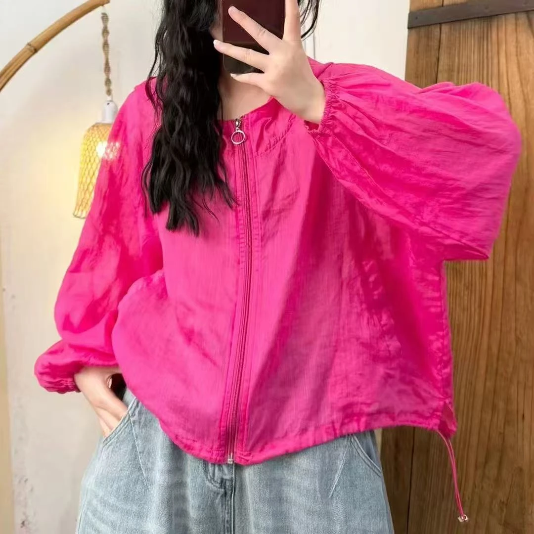 3226  新款苎麻防晒服