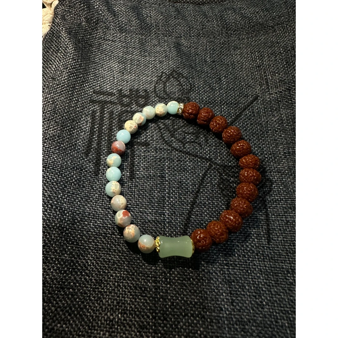 玉化金刚菩提单圈手串卡8 无礼盒 555