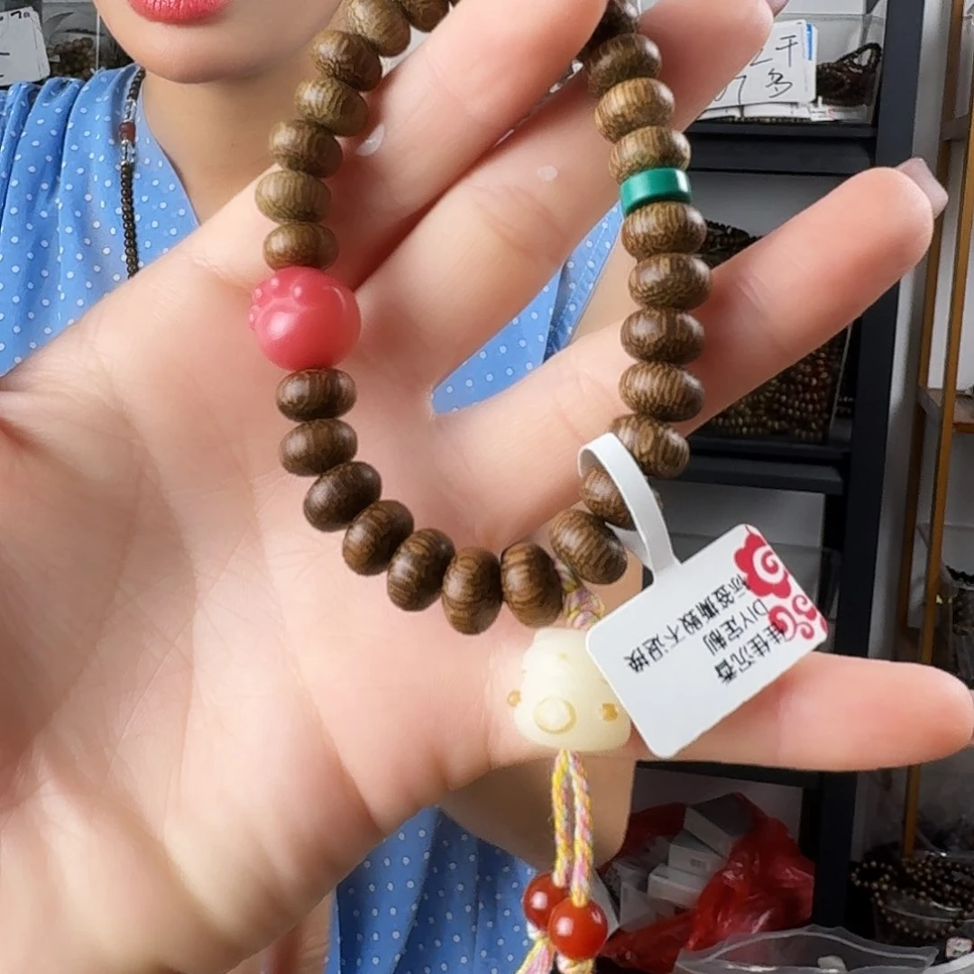 沉香香囊沉香A799设计款算盘珠单圈发一