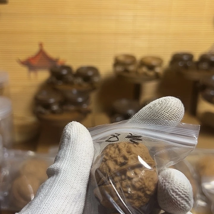 文玩核桃吊坠舍利