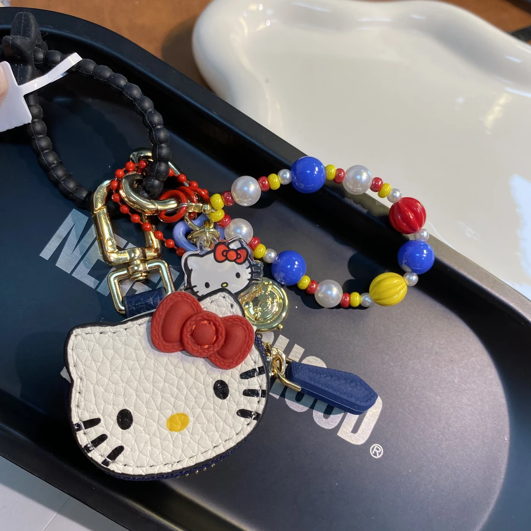 811白猫小包挂件原创手机链