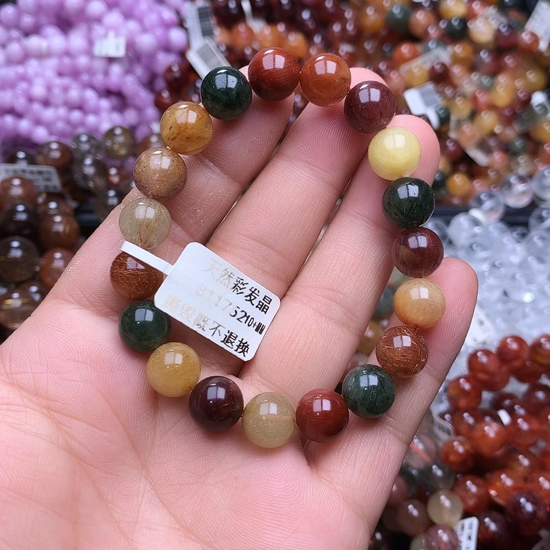 未镶嵌水晶手链，，