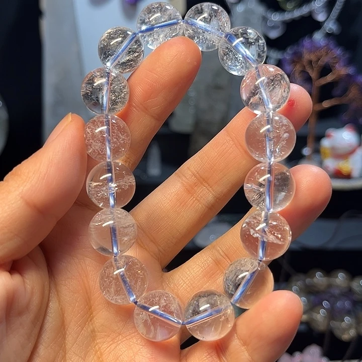 水晶手串未镶嵌白水晶喜马拉山