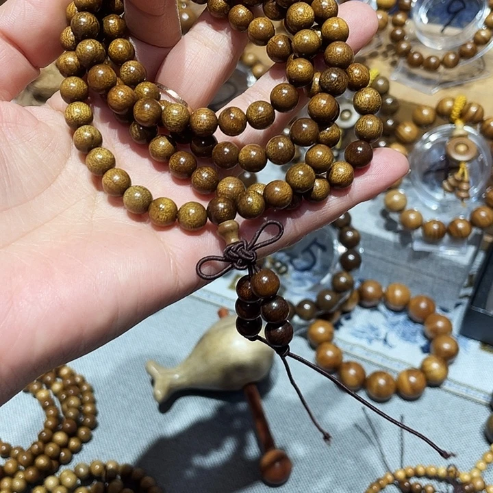 金丝楠金丝楠木小叶桢楠枯木料手串0.8