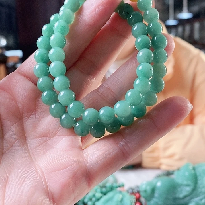 密玉（石英质玉）手链未镶嵌