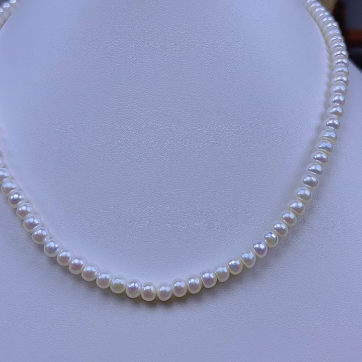 淡水珍珠手绳合金