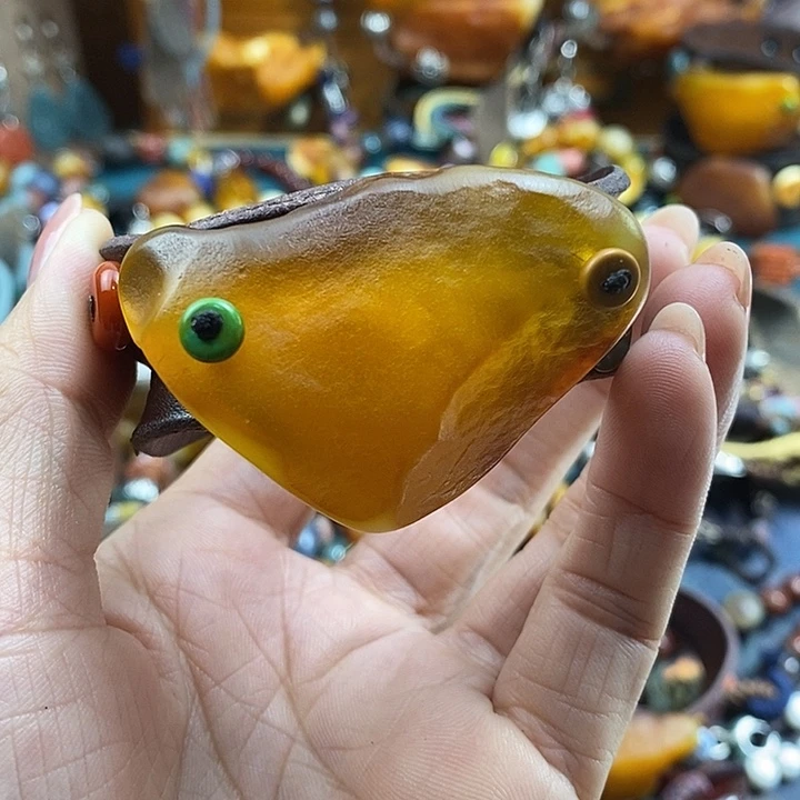 蜜蜡未镶嵌手镯手