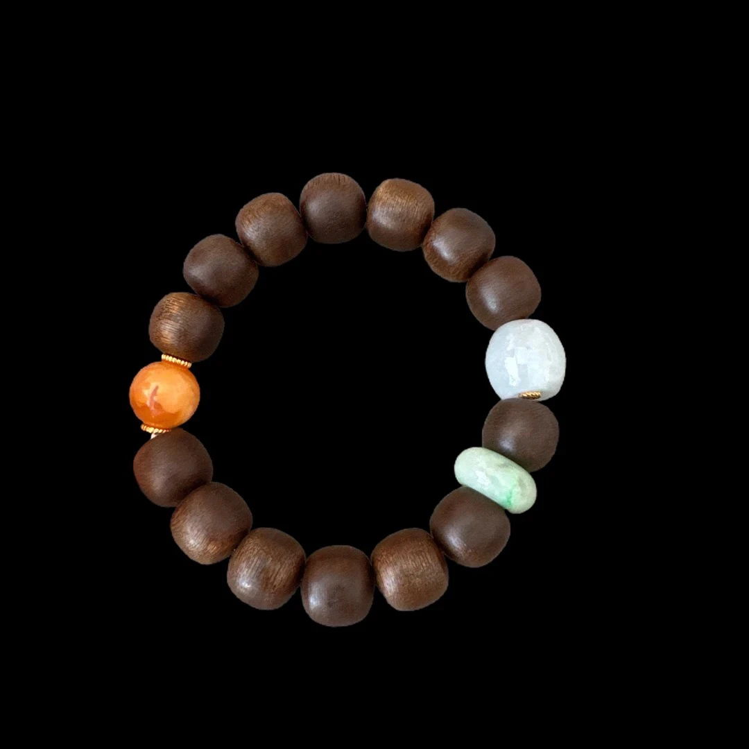 A1014《万千严选》翡翠手串  （孤品）