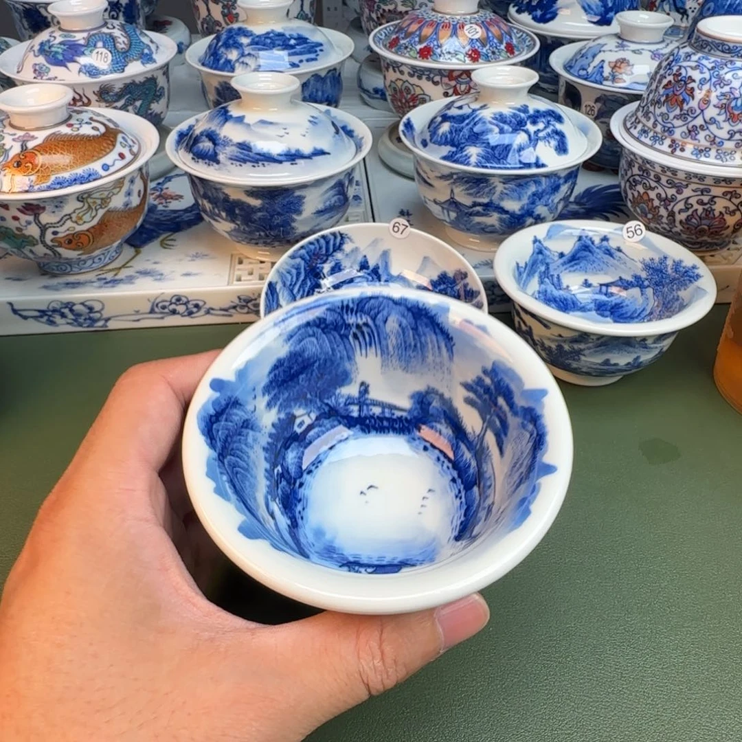 纯手工纯手绘茶具80
