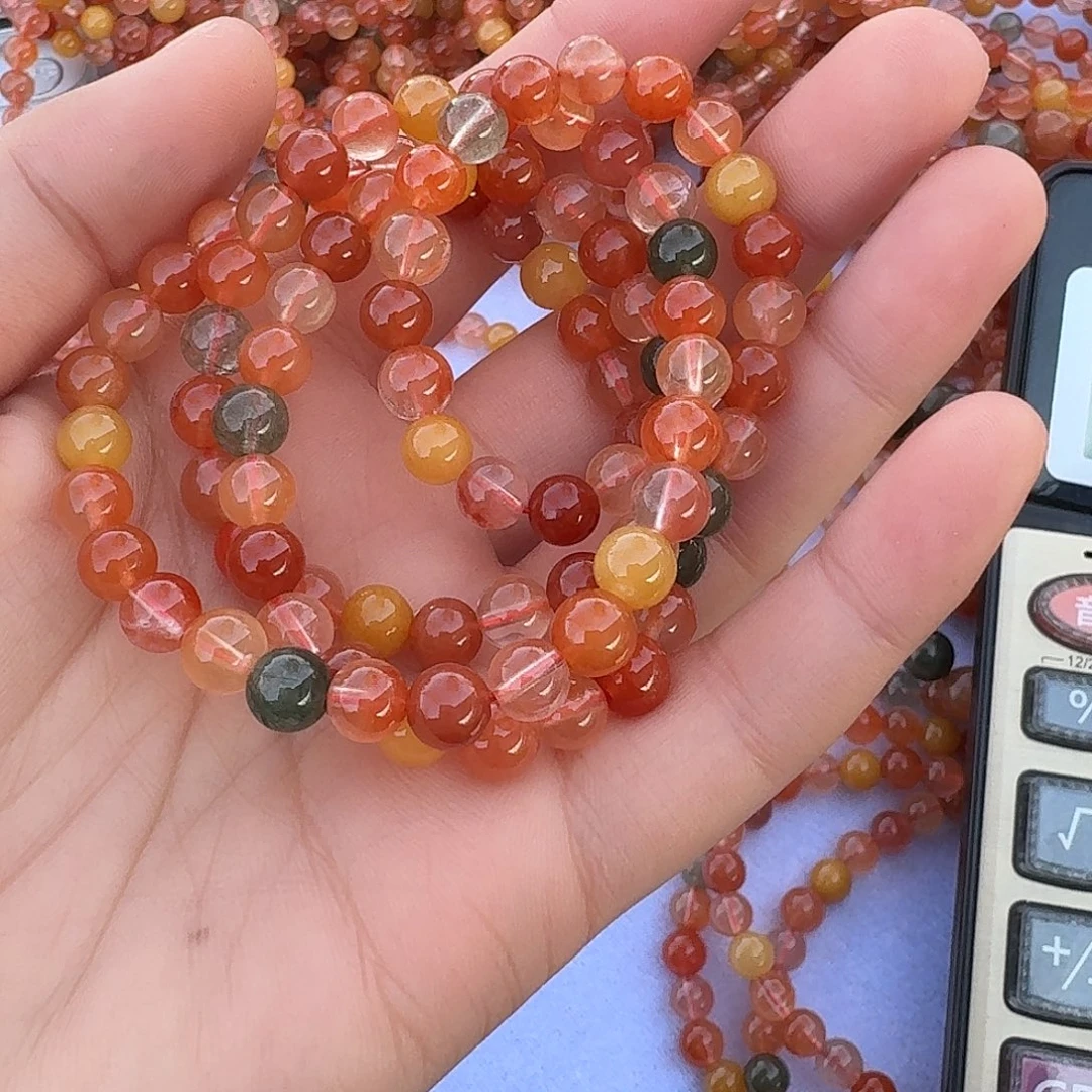 琉***苣未镶嵌手链烟晶水晶