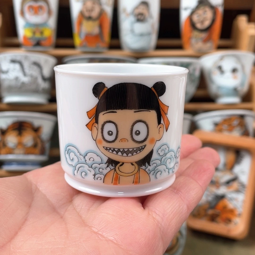 ?****?宫九 陶瓷手绘杯子