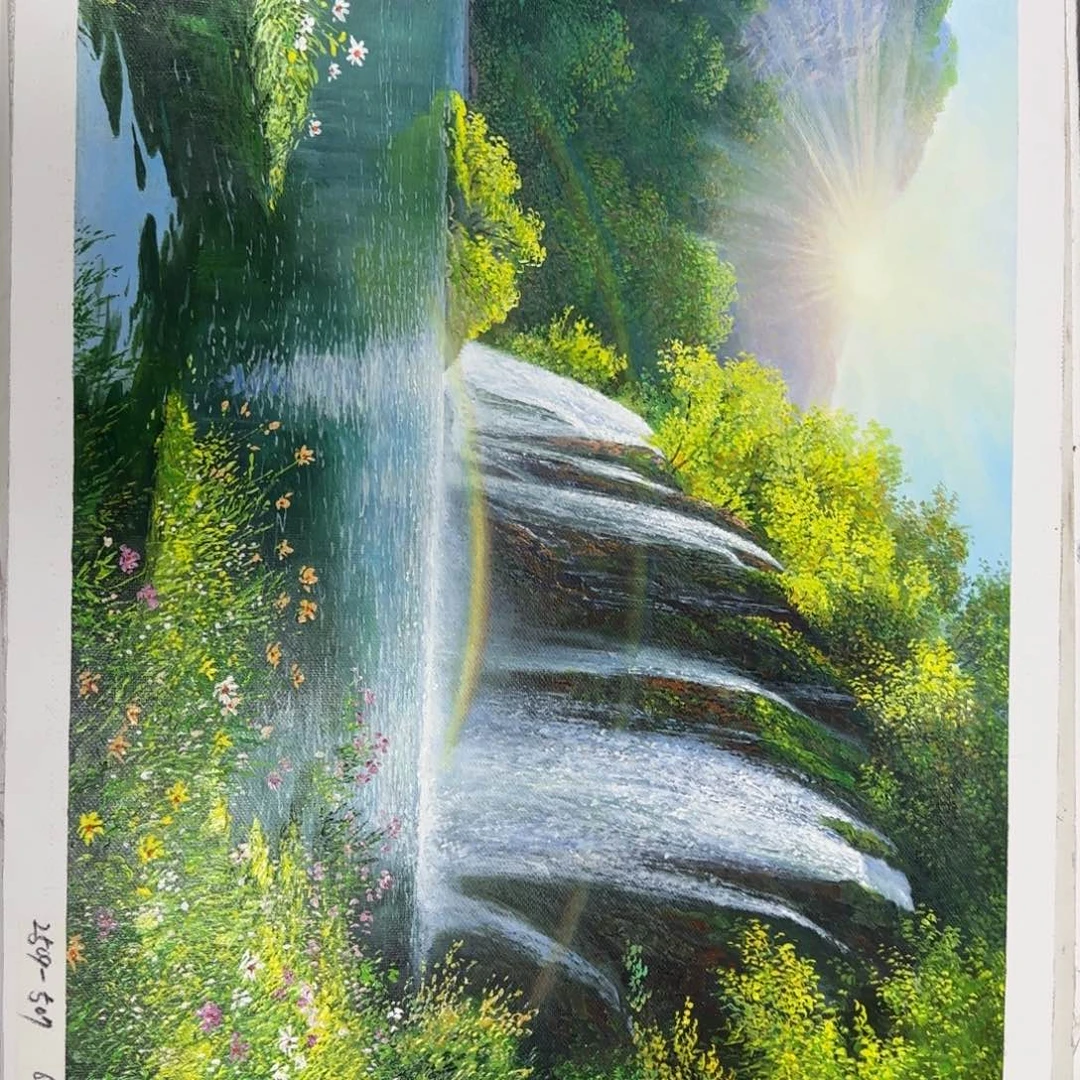 油画加油加油努力加油加油