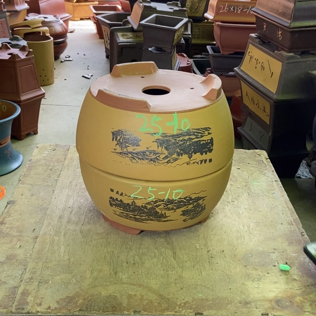 紫砂花盆紫砂紫砂
