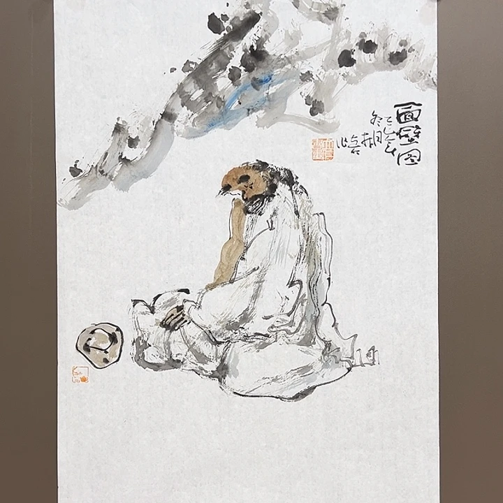 国画林立仁    手绘原创