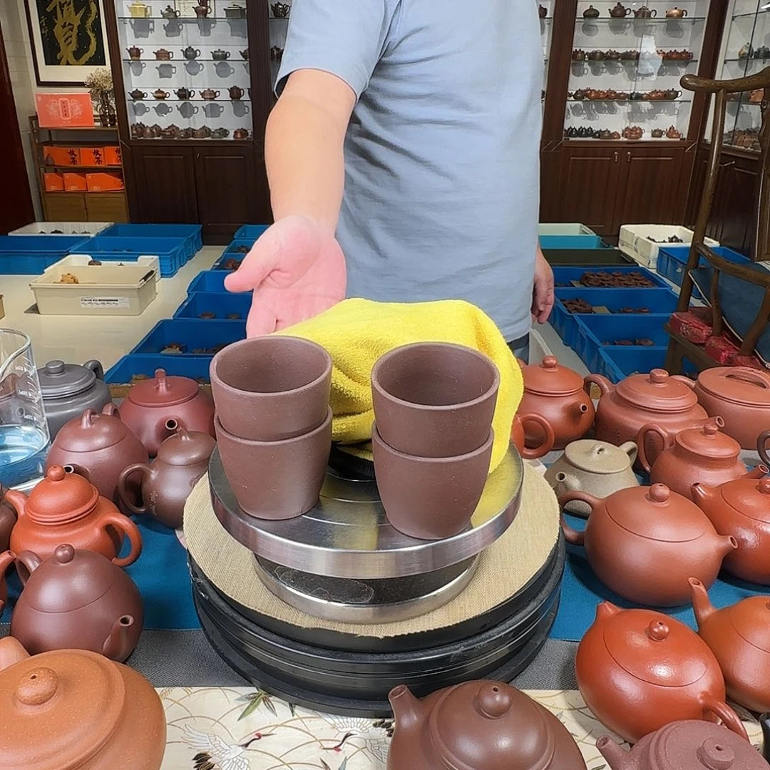 茶壶紫砂一壶四杯