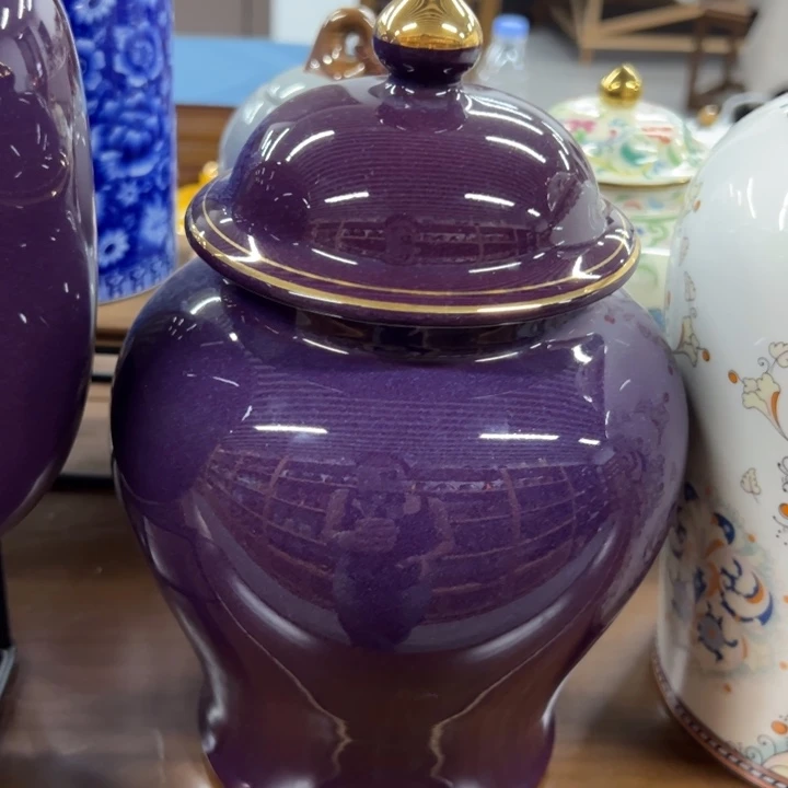 高端陶瓷茶叶密封罐