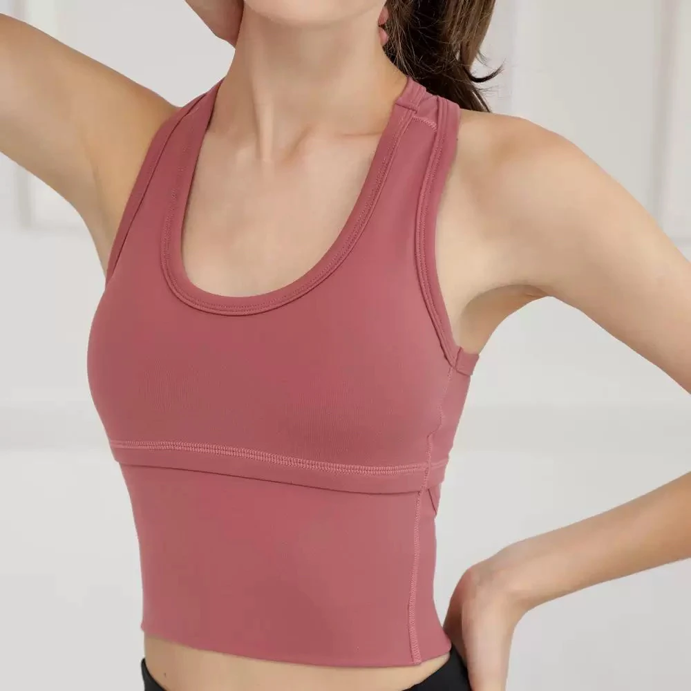 6健身运动女士高强压防震聚拢可外穿运动内衣适合跑步瑜伽训练