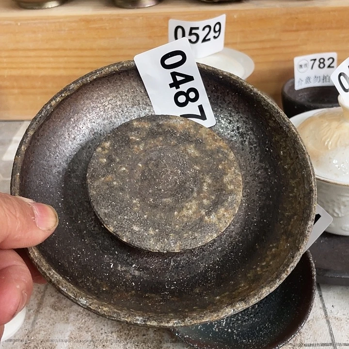 杯子陶柴烧纯手工487