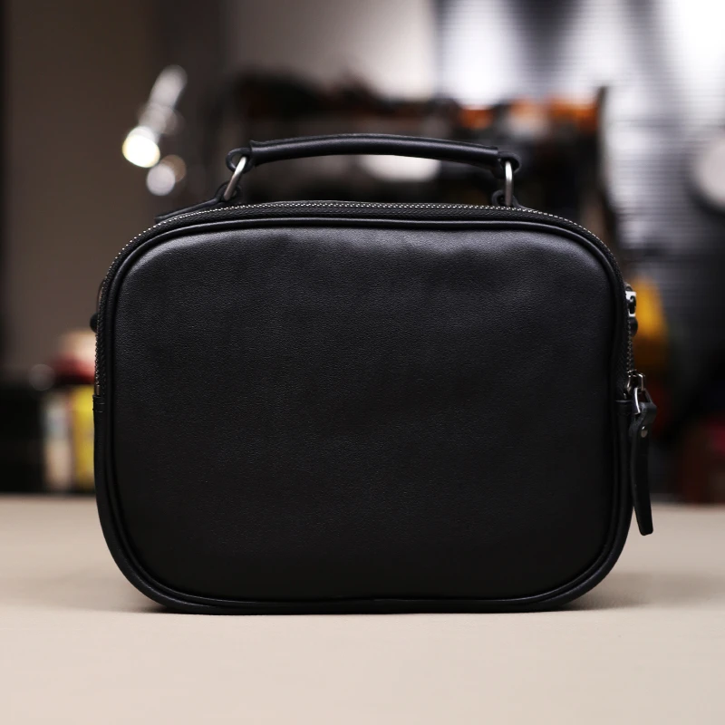 （隐藏款）硬野2025秋季新款胎牛皮手提斜跨包24*19*10cm