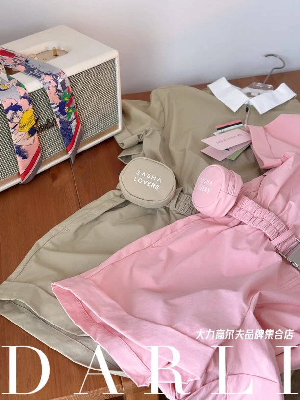 大力高尔夫 SASHALOVERS 高尔夫半袖连体裤