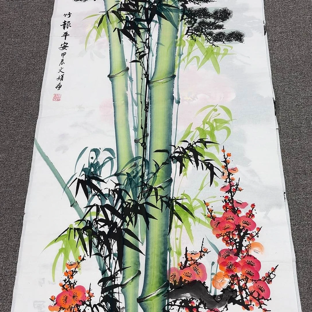 国画国画作品多次入选