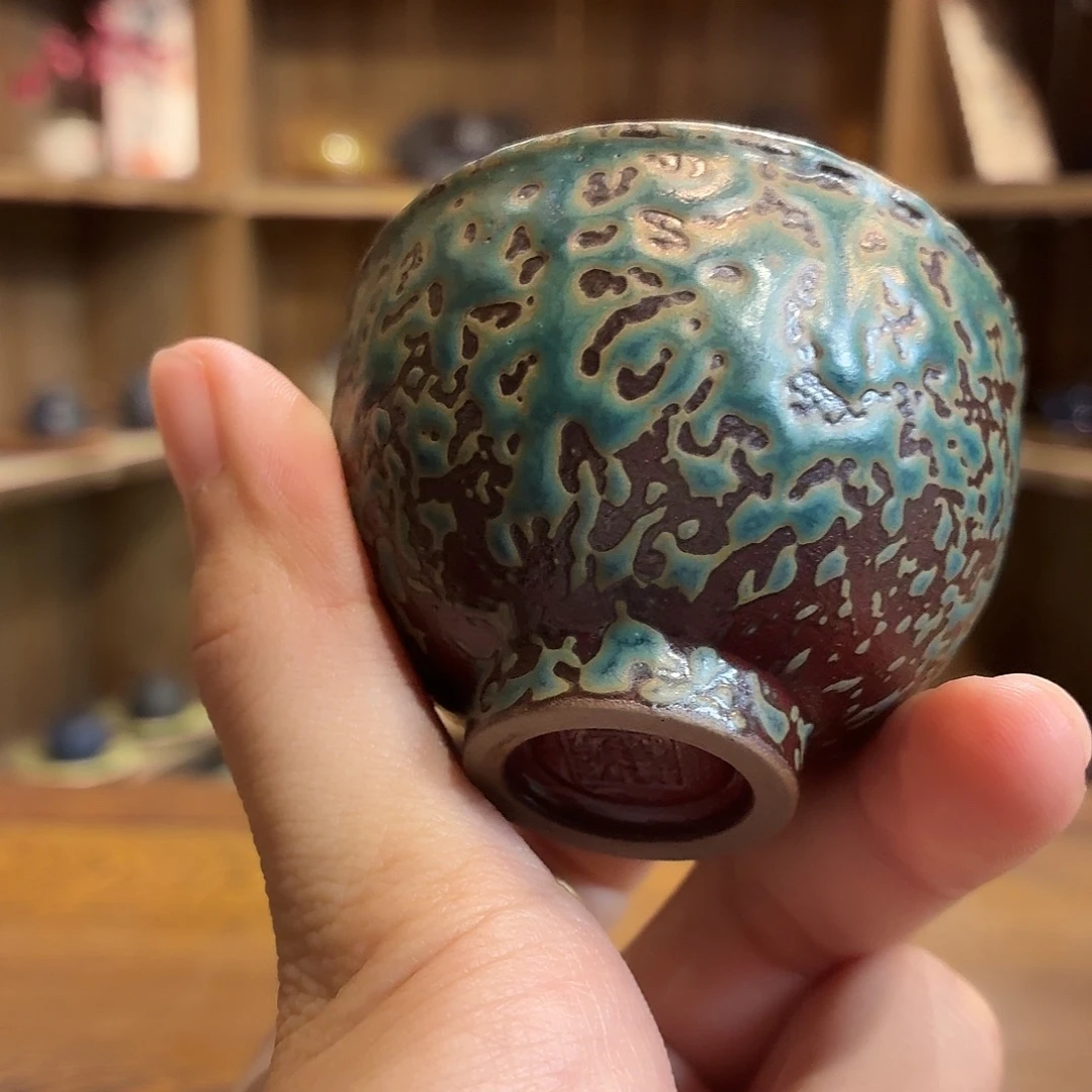 柴烧老岩泥茶器皿