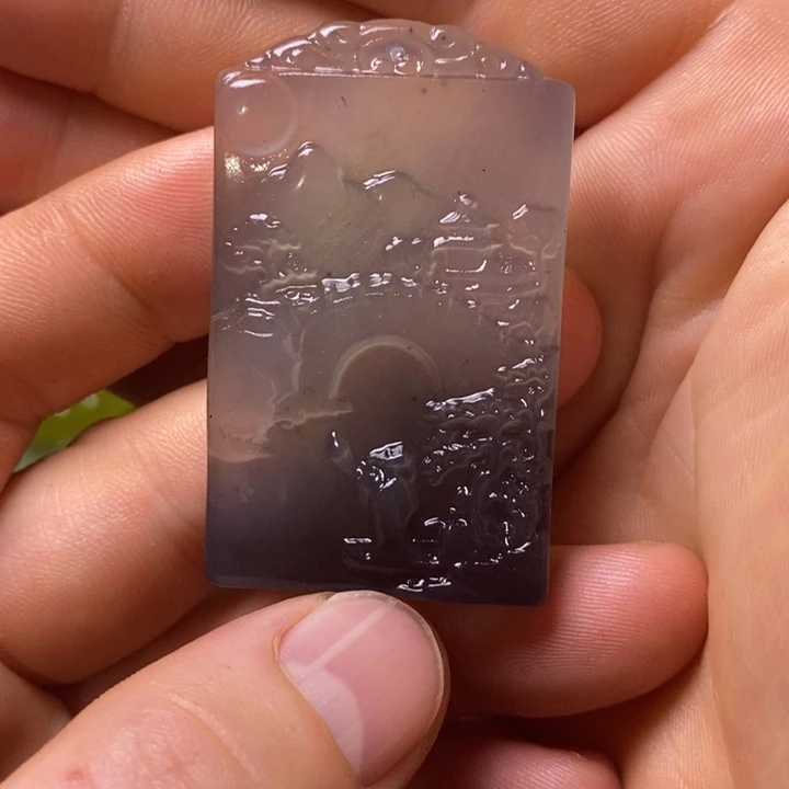 岫玉天然岫玉挂件未镶嵌