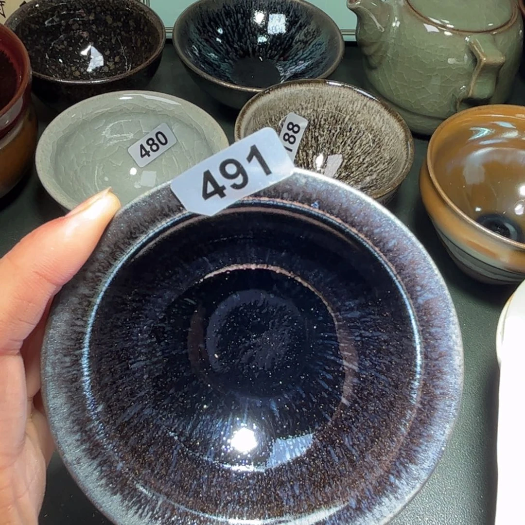 茶盏全手工原矿原釉建盏