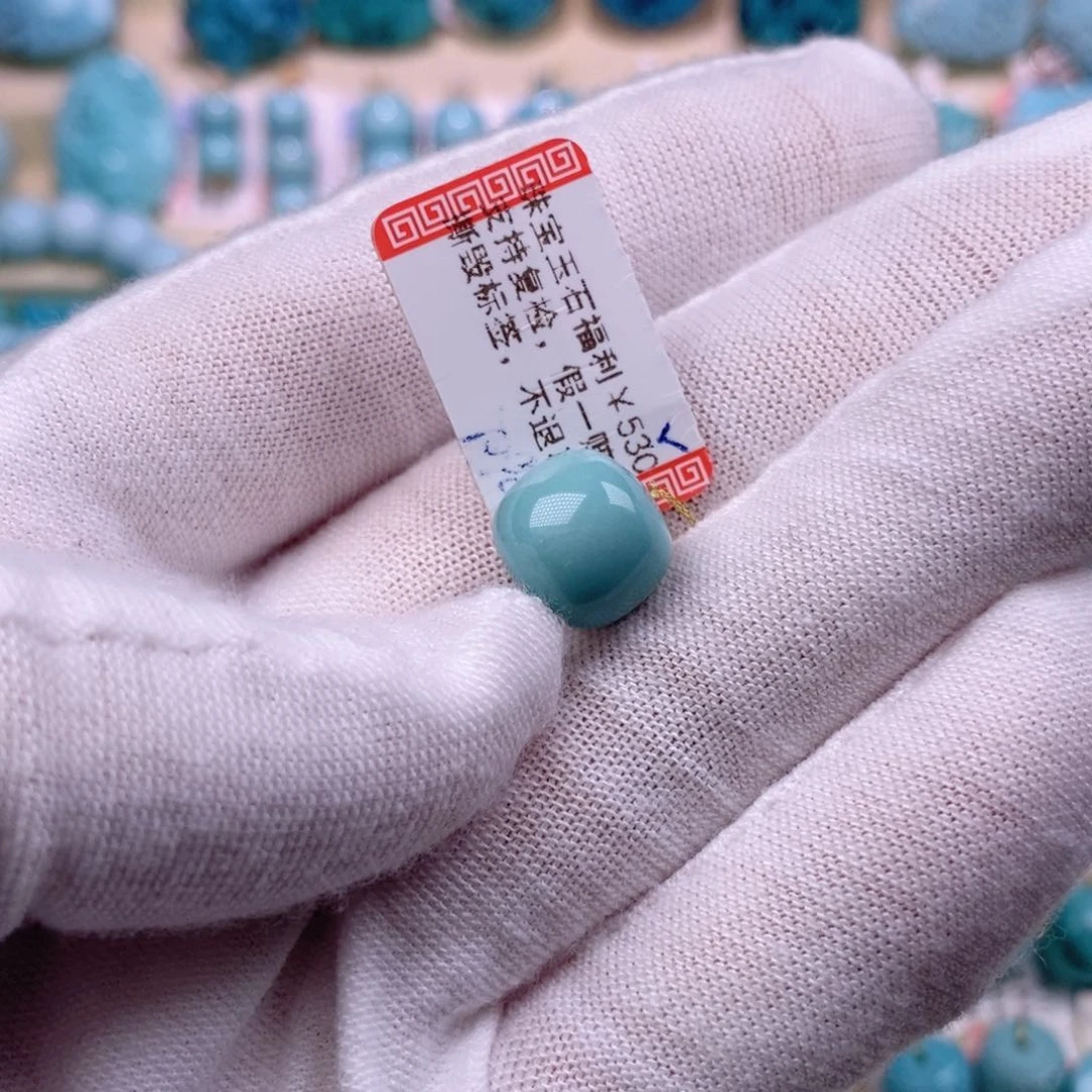绿松石珠宝奇石未镶嵌大*子
