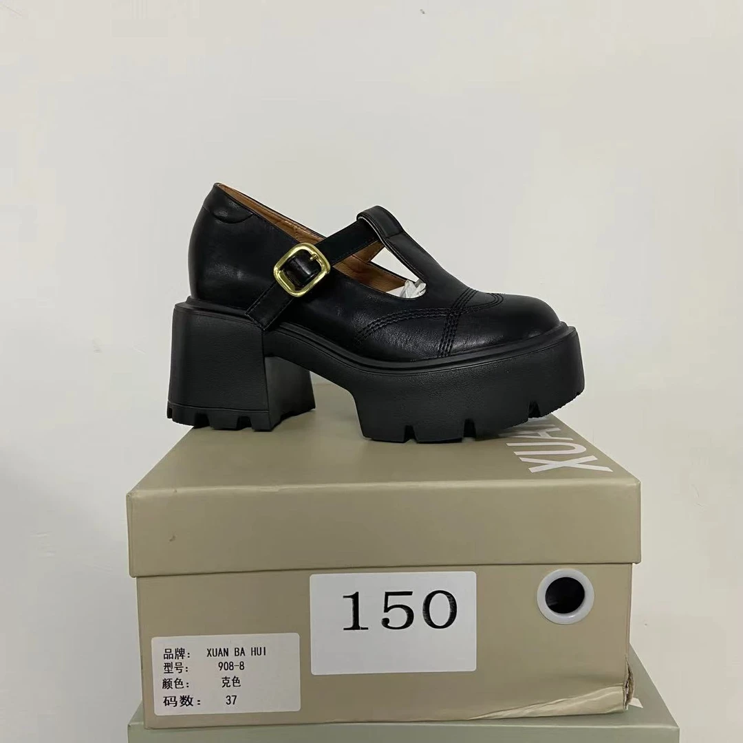 【清仓】2025小个子厚底平增高百搭女鞋150