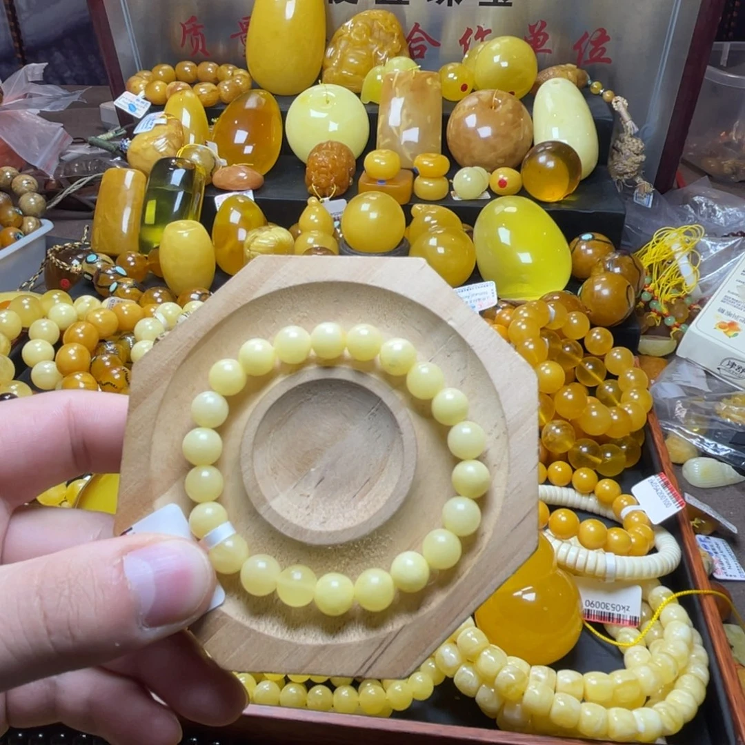 裸石琥珀未镶嵌蜜蜡