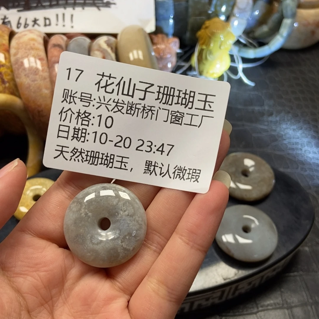 兴***厂硅化珊瑚（珊瑚玉）未镶嵌珠宝半成品17