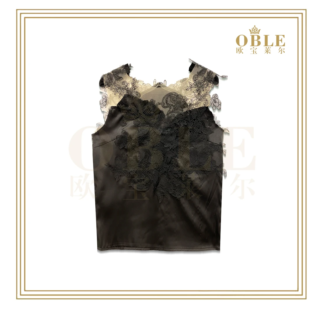 【欧宝莱尔】OBLER轻奢高端女装内搭背心506-22452
