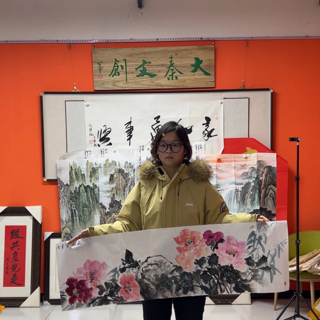 国画书法作品多次参加全国