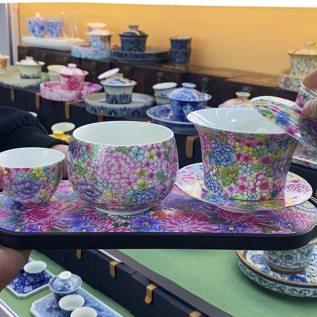 盖碗里好看漂亮好可爱