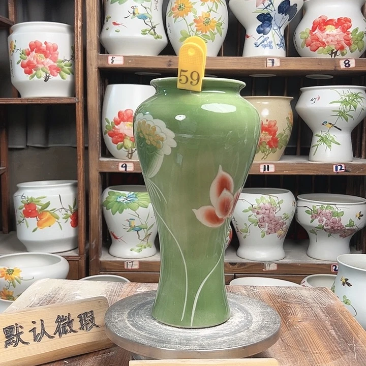摆件59 新款陶瓷陶瓷大微瑕