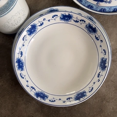 陶瓷7寸窝盘一个陶瓷