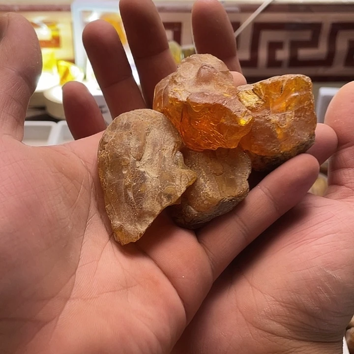 多***乐未镶嵌定制琥珀天然琥珀蜜蜡