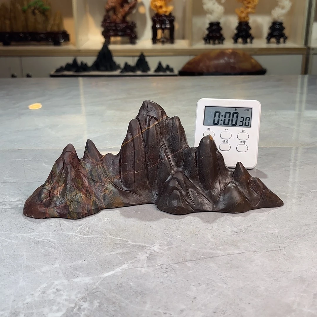 思***厚灵璧石手工雕刻奇石摆件
