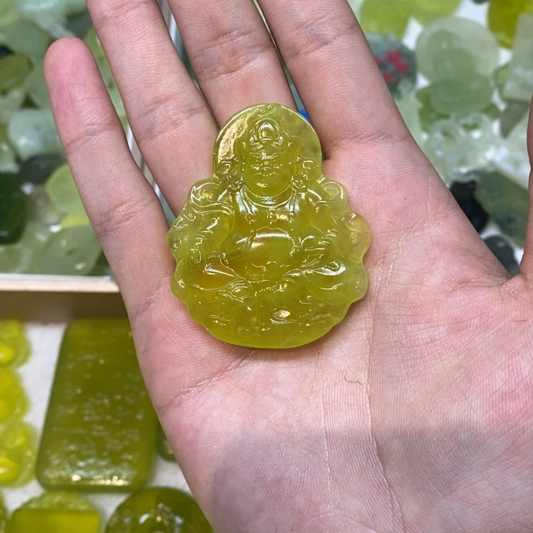 岫玉未镶嵌吊坠(不含链)