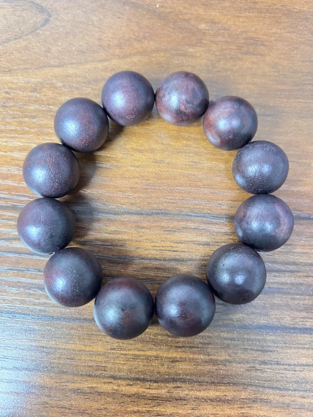 555沉木圆珠手串
