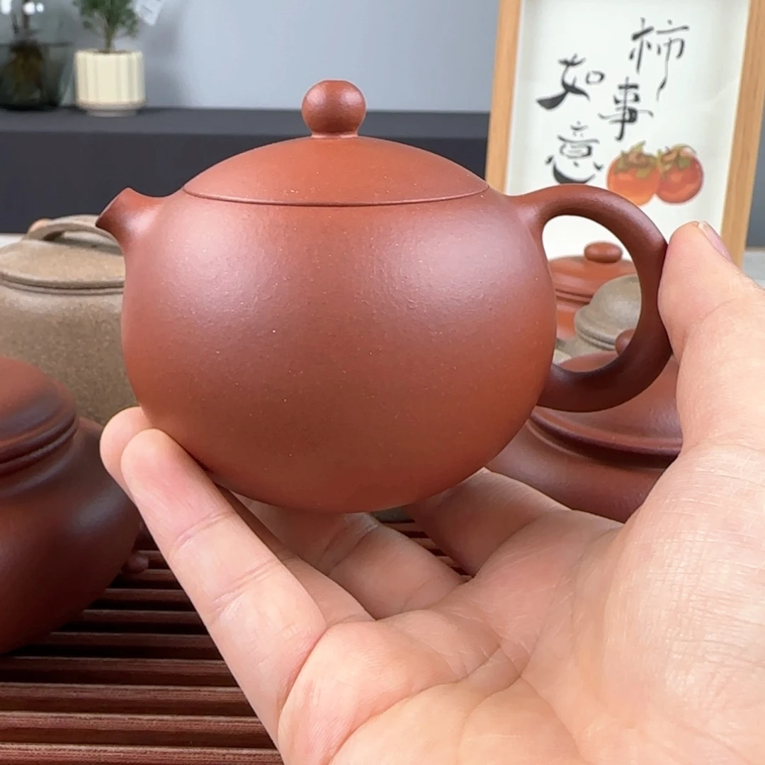 紫砂茶壶猫****头微瑕西施
