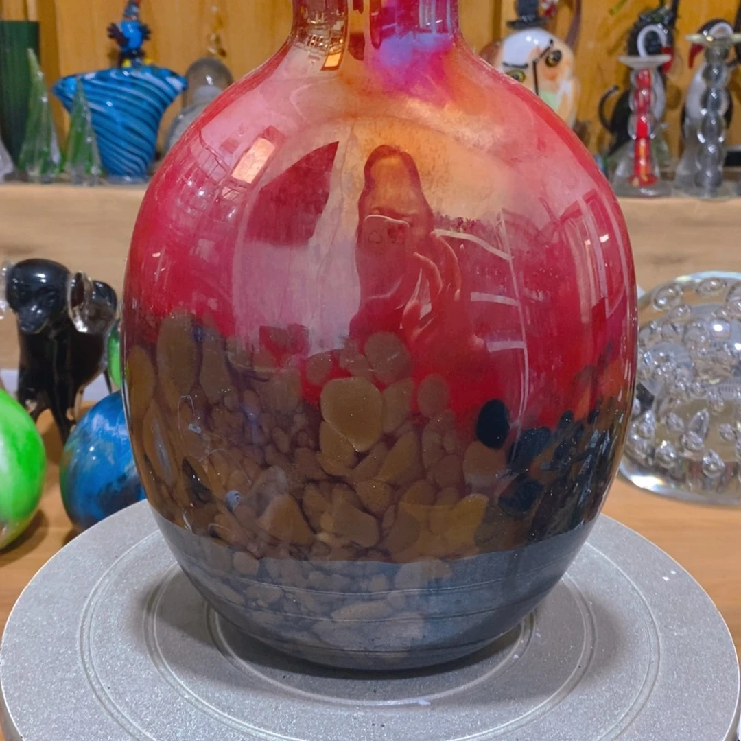 摆件淄博博山琉璃（瑕疵）