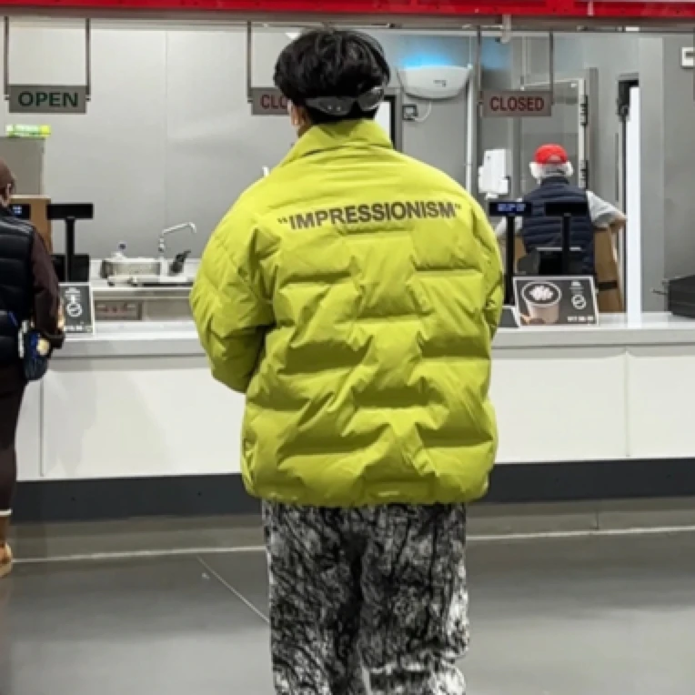 【大重码】冬保暖厚款立领短款ins纯色外套重磅加绒加厚外套羽绒服