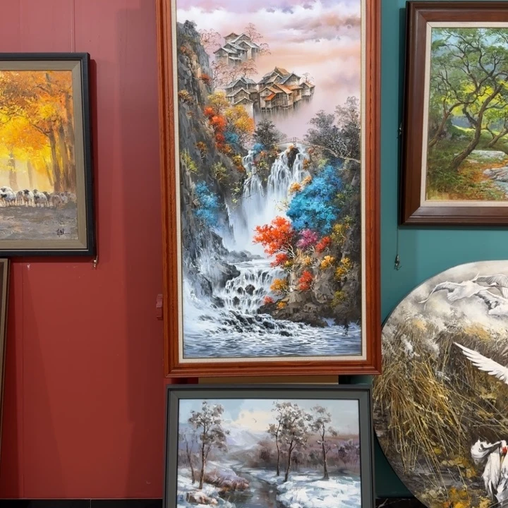 油画艺***境艺术家原创油画