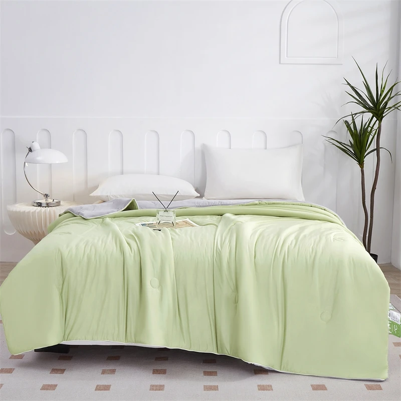 新款轻奢冰淇淋凉感丝滑空调被裸睡夏凉被夏天可机洗夏季薄被子