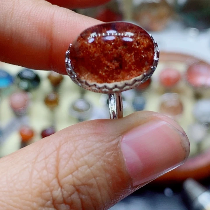 水晶戒指未镶嵌水晶